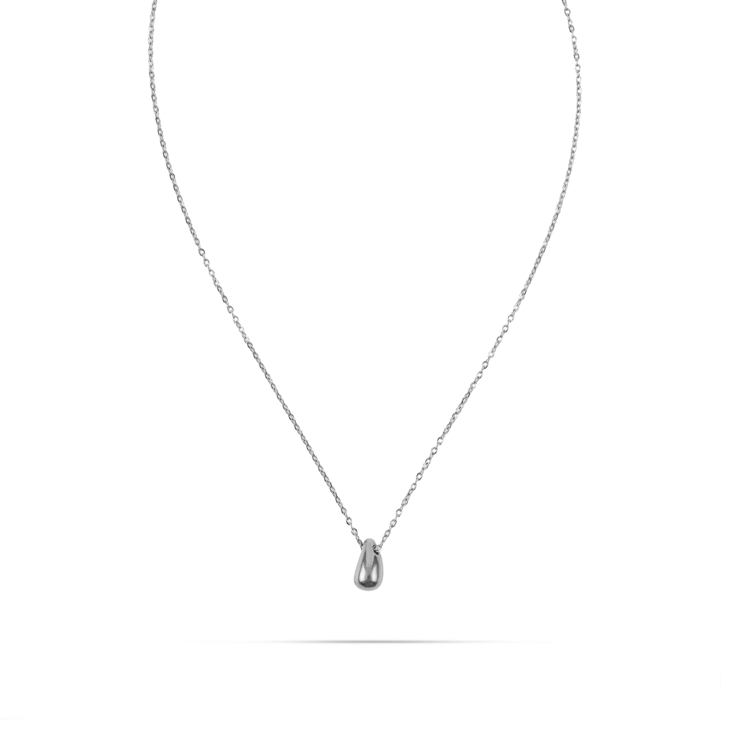 Κολιέ σταγόνα Mar and Mar Julia Petite (Silver) από ανοξείδωτο ατσάλι