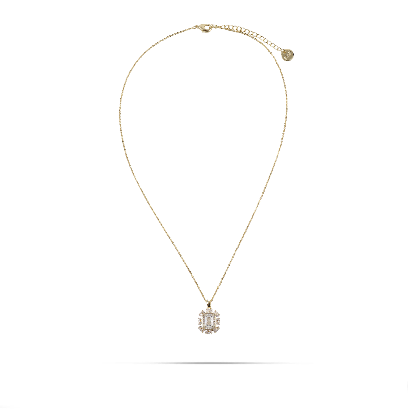 Κολιέ με πέτρα ζιργκόν Mar and Mar Marlin από ανοξείδωτο ατσάλι