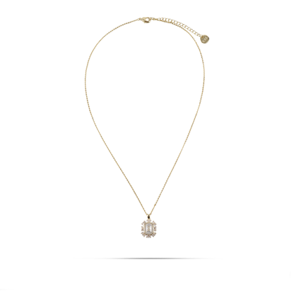 Κολιέ με πέτρα ζιργκόν Mar and Mar Marlin από ανοξείδωτο ατσάλι