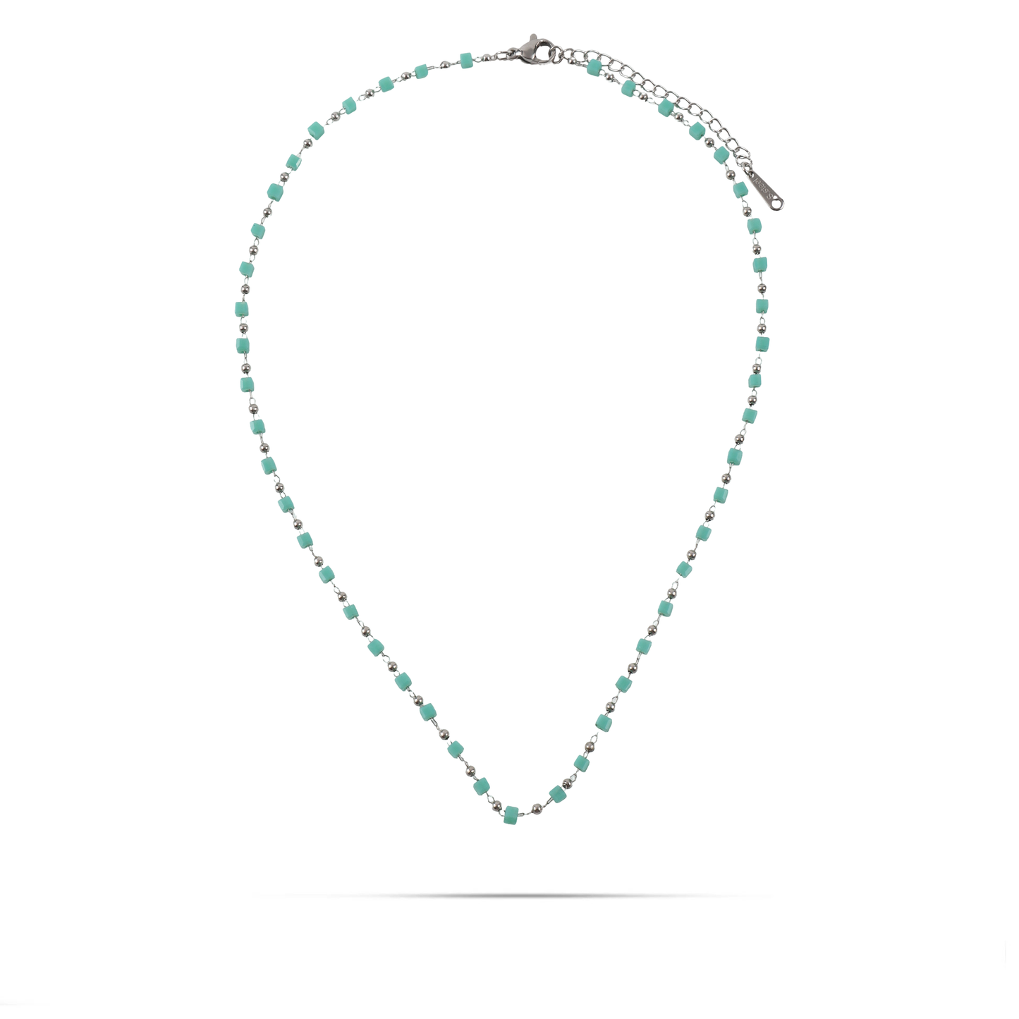 Κολιέ με χάντρες Mar and Mar Blaby από ανοξείδωτο ατσάλι