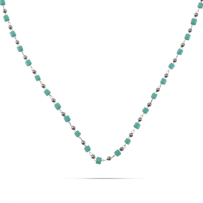 Κολιέ με χάντρες Mar and Mar Blaby από ανοξείδωτο ατσάλι