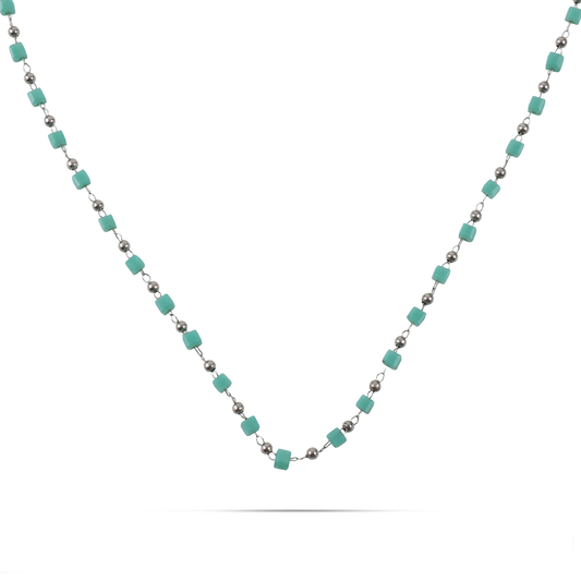 Κολιέ με χάντρες Mar and Mar Blaby από ανοξείδωτο ατσάλι