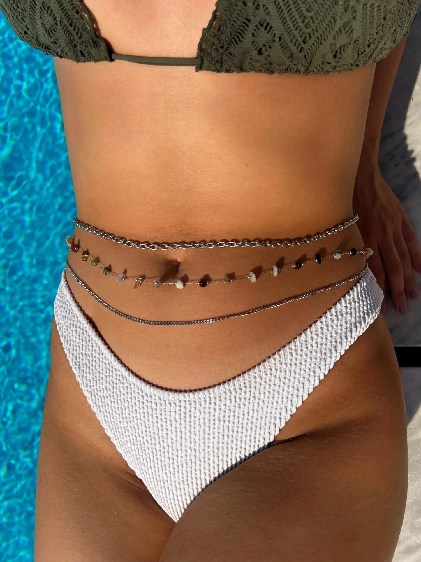 Aλυσίδα κοιλιάς/μέσης Mar & Mar Noel II Belly Chain από ανοξείδωτο ατσάλι