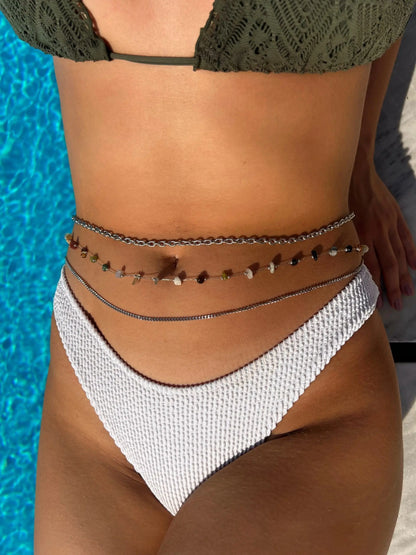 Aλυσίδα κοιλιάς/μέσης Mar & Mar Noel II Belly Chain από ανοξείδωτο ατσάλι