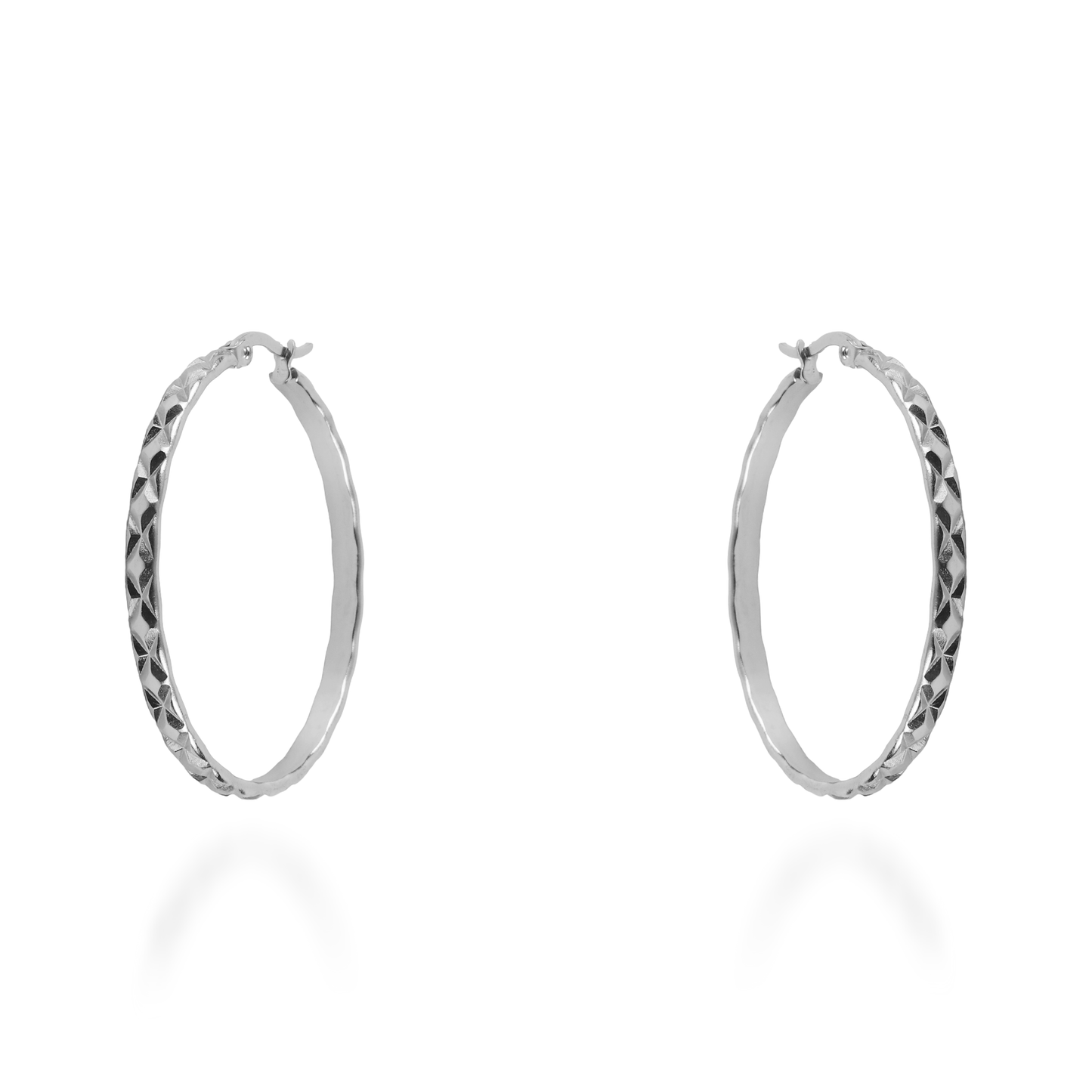 Σκουλαρίκια κρίκοι Mar and Mar Audrina από ανοξείδωτο ατσάλι