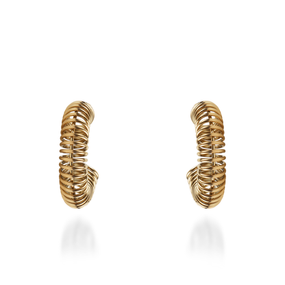 Σκουλαρίκια κρίκοι Mar and Mar Jubilee από ανοξείδωτο ατσάλι