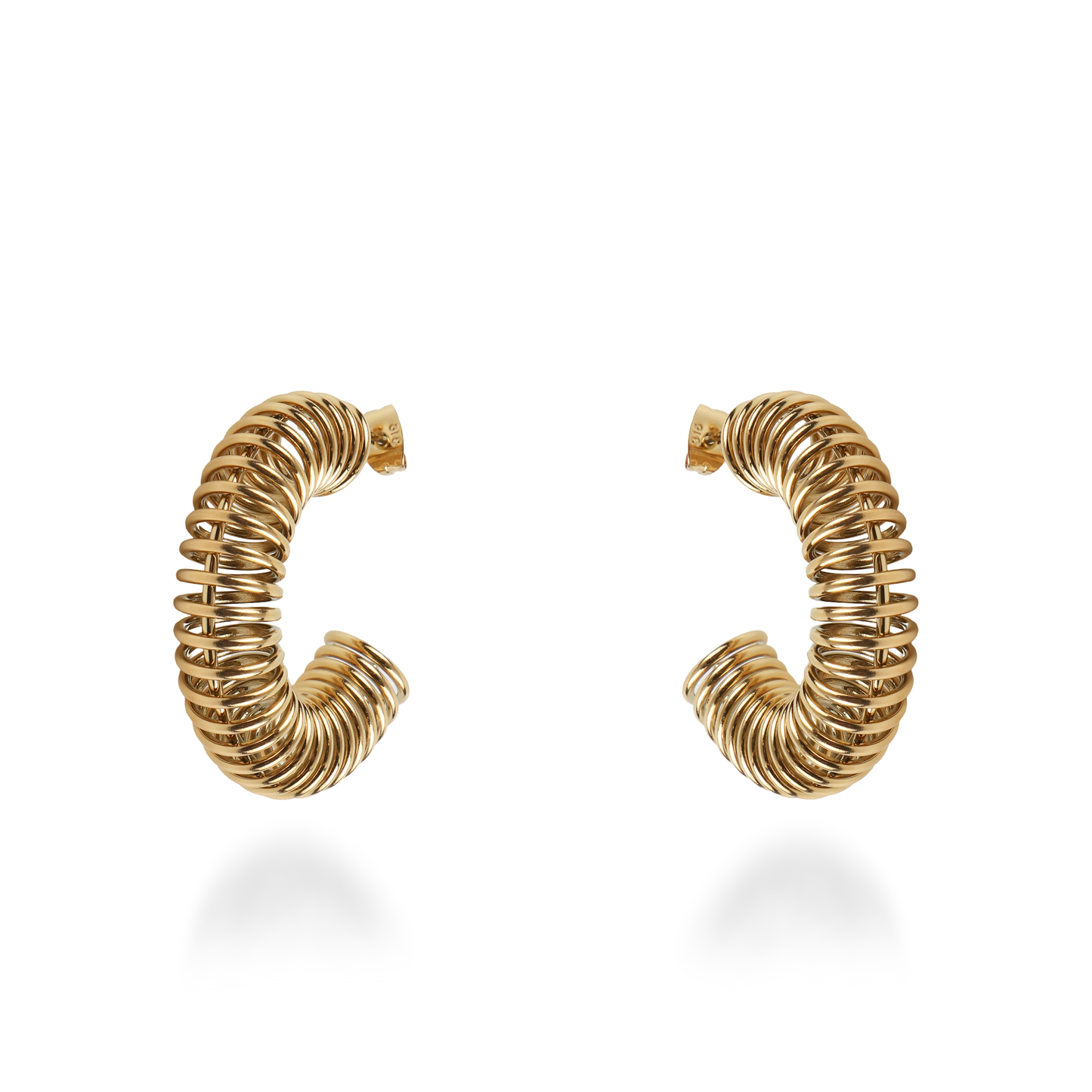 Σκουλαρίκια κρίκοι Mar and Mar Jubilee από ανοξείδωτο ατσάλι