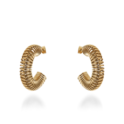 Σκουλαρίκια κρίκοι Mar and Mar Jubilee από ανοξείδωτο ατσάλι