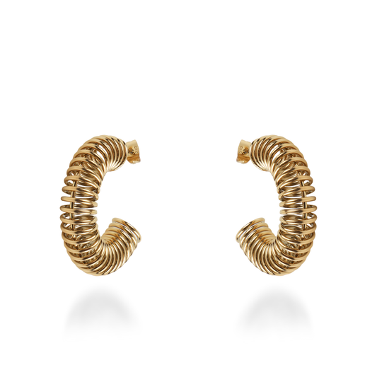 Σκουλαρίκια κρίκοι Mar and Mar Jubilee από ανοξείδωτο ατσάλι