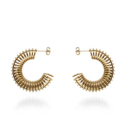 Σκουλαρίκια κρίκοι Mar and Mar Jubilee από ανοξείδωτο ατσάλι