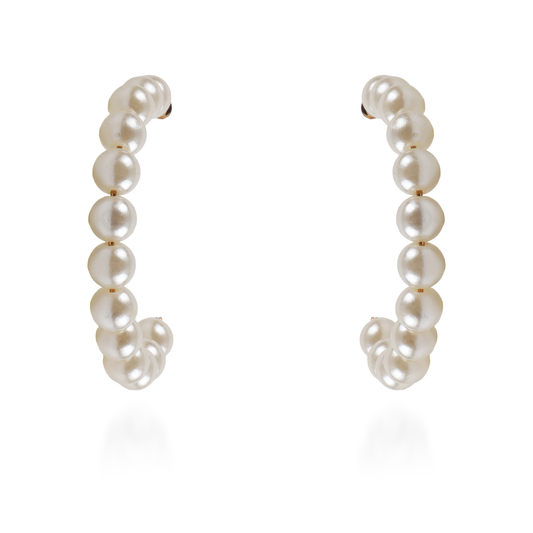 Σκουλαρίκια κρεμαστά με πέρλες Mar and Mar Monroe