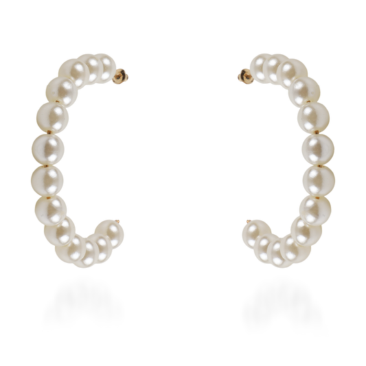 Σκουλαρίκια κρεμαστά με πέρλες Mar and Mar Monroe
