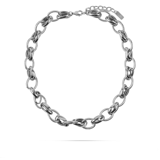 Αλυσίδα λαιμού Mar and Mar Medea (Silver) από ανοξείδωτο ατσάλι