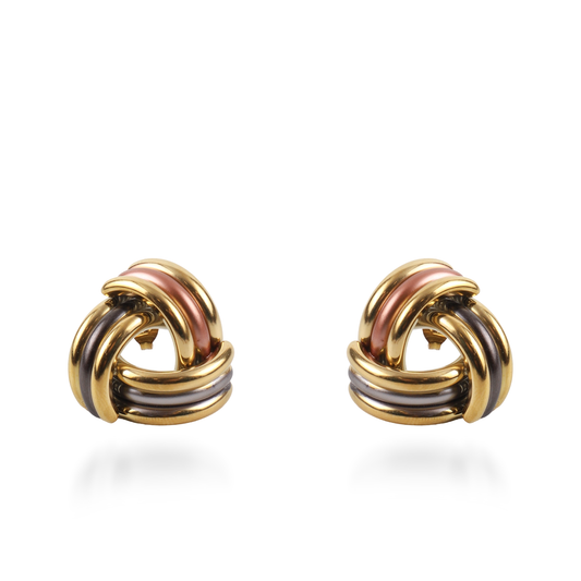 Σκουλαρίκια καρφωτά Mar and Mar Wendy Mix από ανοξείδωτο ατσάλι