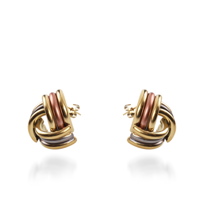 Σκουλαρίκια καρφωτά Mar and Mar Wendy Mix από ανοξείδωτο ατσάλι