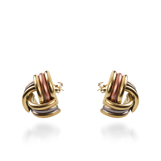 Σκουλαρίκια καρφωτά Mar and Mar Wendy Mix από ανοξείδωτο ατσάλι