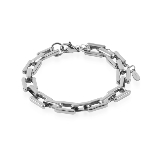 Αλυσίδα χεριού Mar and Mar Holly Silver από ανοξείδωτο ατσάλι