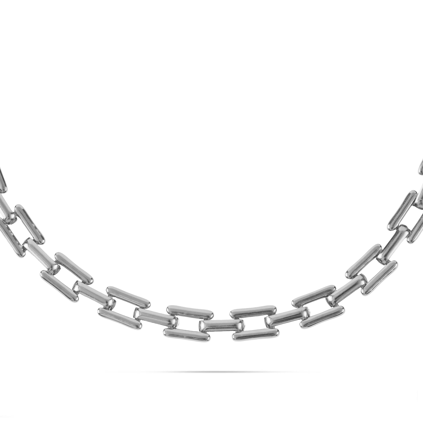 Αλυσίδα λαιμού Mar and Mar Holly Silver από ανοξείδωτο ατσάλι