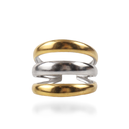 Γυναικείο δαχτυλίδι Mar and Mar Shaffery Mix από ανοξείδωτο ατσάλι