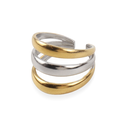 Γυναικείο δαχτυλίδι Mar and Mar Shaffery Mix από ανοξείδωτο ατσάλι