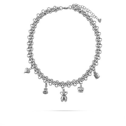Κολιέ choker Mar and Mar Yecla Silver από ανοξείδωτο ατσάλι