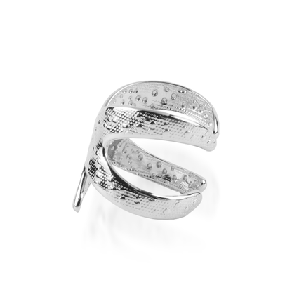 Γυναικείο δαχτυλίδι Mar and Mar Starfish III Silver από ανοξείδωτο ατσάλι