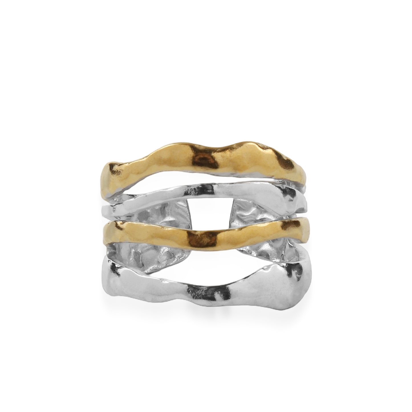 Γυναικείο δαχτυλίδι Mar and Mar Galene Mix από ανοξείδωτο ατσάλι