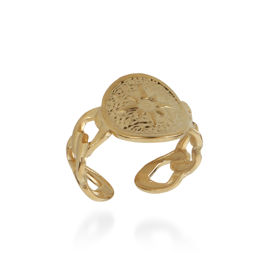 Γυναικείο δαχτυλίδι Mar and Mar Netty από ανοξείδωτο ατσάλι