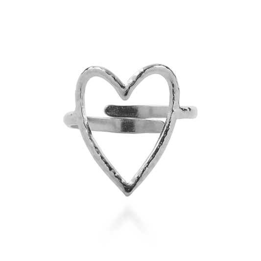 Γυναικείο δαχτυλίδι Mar and Mar Oralia Silver από ανοξείδωτο ατσάλι