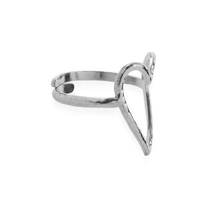 Γυναικείο δαχτυλίδι Mar and Mar Oralia Silver από ανοξείδωτο ατσάλι