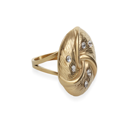 Γυναικείο δαχτυλίδι Mar and Mar Pomeline από ανοξείδωτο ατσάλι