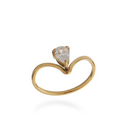 Γυναικείο δαχτυλίδι Mar and Mar Lillian από ανοξείδωτο ατσάλι