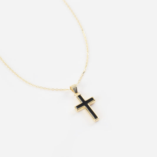 Κολιέ με σταυρό Mar and Mar Orcia Cross S925 από Ασήμι 925