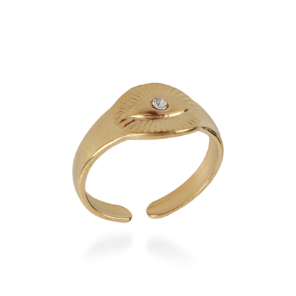 Γυναικείο δαχτυλίδι Mar and Mar Jannet από ανοξείδωτο ατσάλι