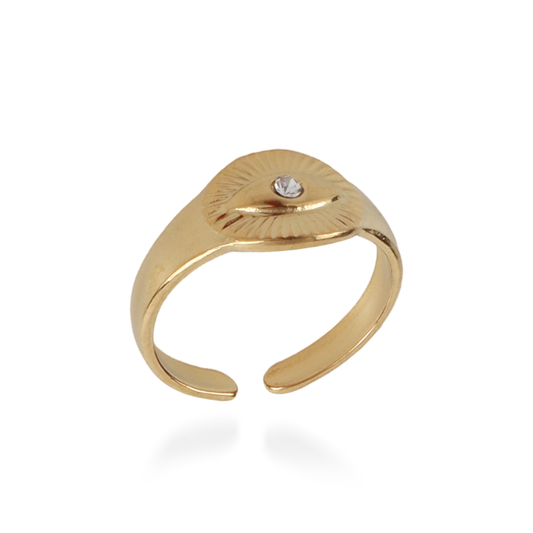 Γυναικείο δαχτυλίδι Mar and Mar Jannet από ανοξείδωτο ατσάλι