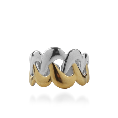 Γυναικείο δαχτυλίδι Mar and Mar Denica Mix από ανοξείδωτο ατσάλι