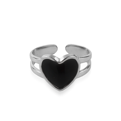 Γυναικείο δαχτυλίδι Mar and Mar Evelina Silver από ανοξείδωτο ατσάλι