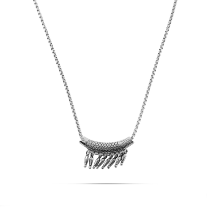 Ανδρικό Κολιέ με σχέδιο ψάρια Mar and Mar Dakota από ανοξείδωτο ατσάλι