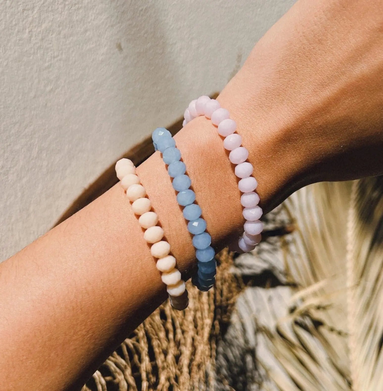 Βραχιόλι χειροποίητο με χάντρες Bliss Candy Beads