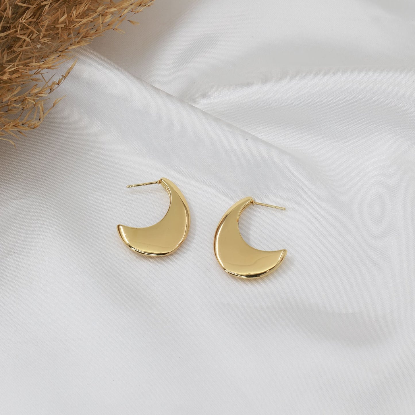 Σκουλαρίκια καρφωτά Mar and Mar Luna Studs από ανοξείδωτο ατσάλι