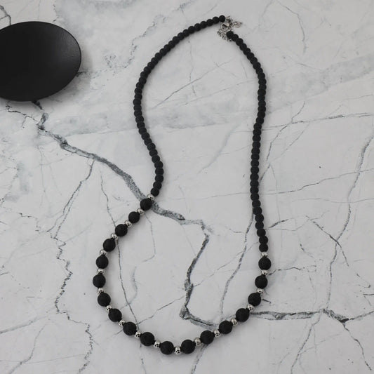 Ανδρικό Κολιέ με χάντρες Mar and Mar Uldon Beads από ανοξείδωτο ατσάλι