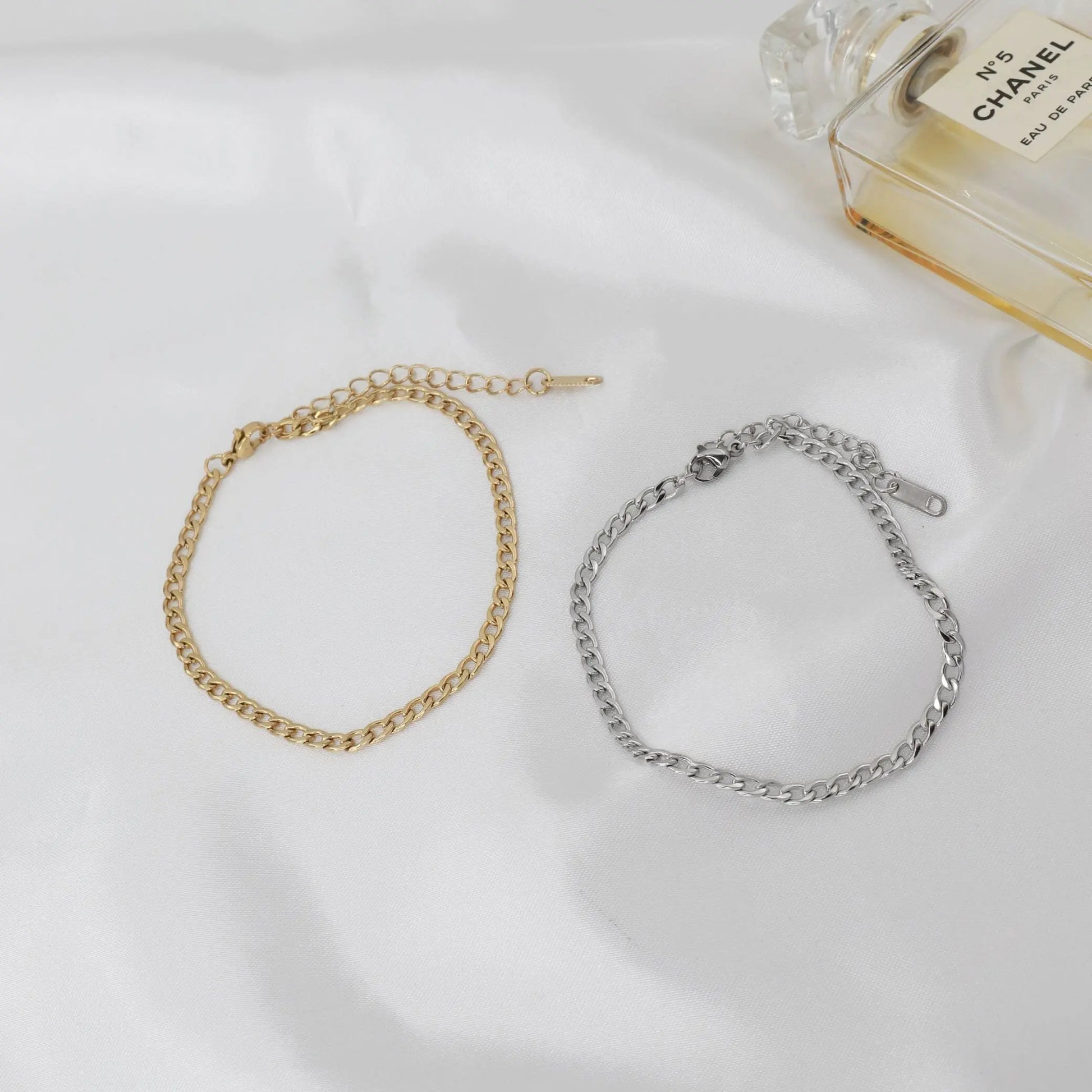 Αλυσίδα ποδιού Mar & Mar Noel Anklet από ανοξείδωτο ατσάλι