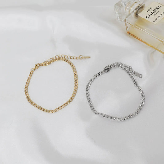 Αλυσίδα ποδιού Mar and Mar Noel Anklet από ανοξείδωτο ατσάλι