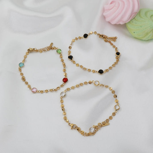 Αλυσίδα ποδιού Mar and Mar Allison Anklet από ανοξείδωτο ατσάλι