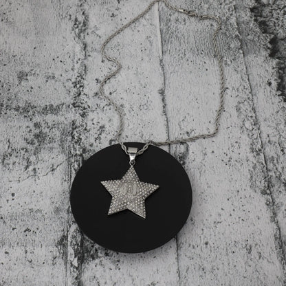 Κολιέ αστέρι με ζιργκόν Star