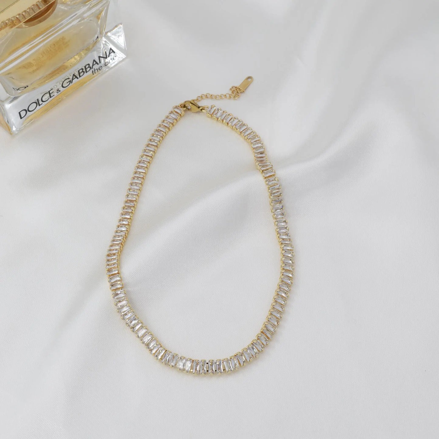 Αλυσίδα λαιμού με ζιργκόν Riviera Necklace