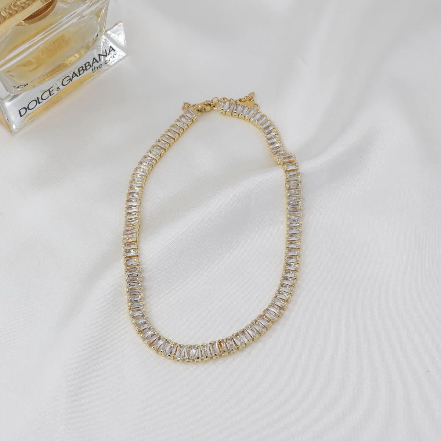 Αλυσίδα λαιμού με ζιργκόν Riviera Necklace