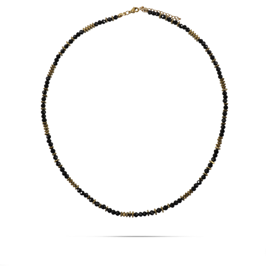 Χειροποίητο κολιέ με χάντρες Mar and Mar Julie από ανοξείδωτο ατσάλι