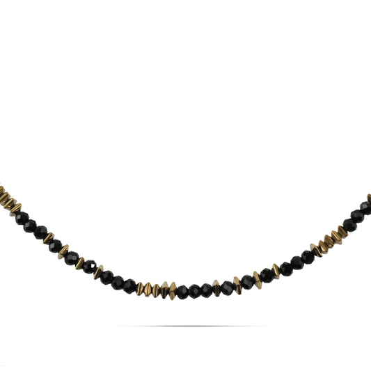 Χειροποίητο κολιέ με χάντρες Mar and Mar Julie από ανοξείδωτο ατσάλι