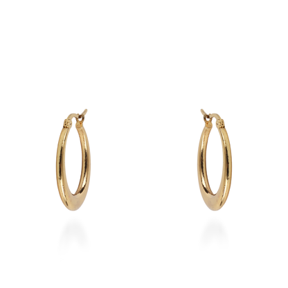 Σκουλαρίκια κρίκοι Mar and Mar Hervey από ανοξείδωτο ατσάλι